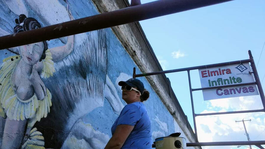 Mural Painting, Elmira